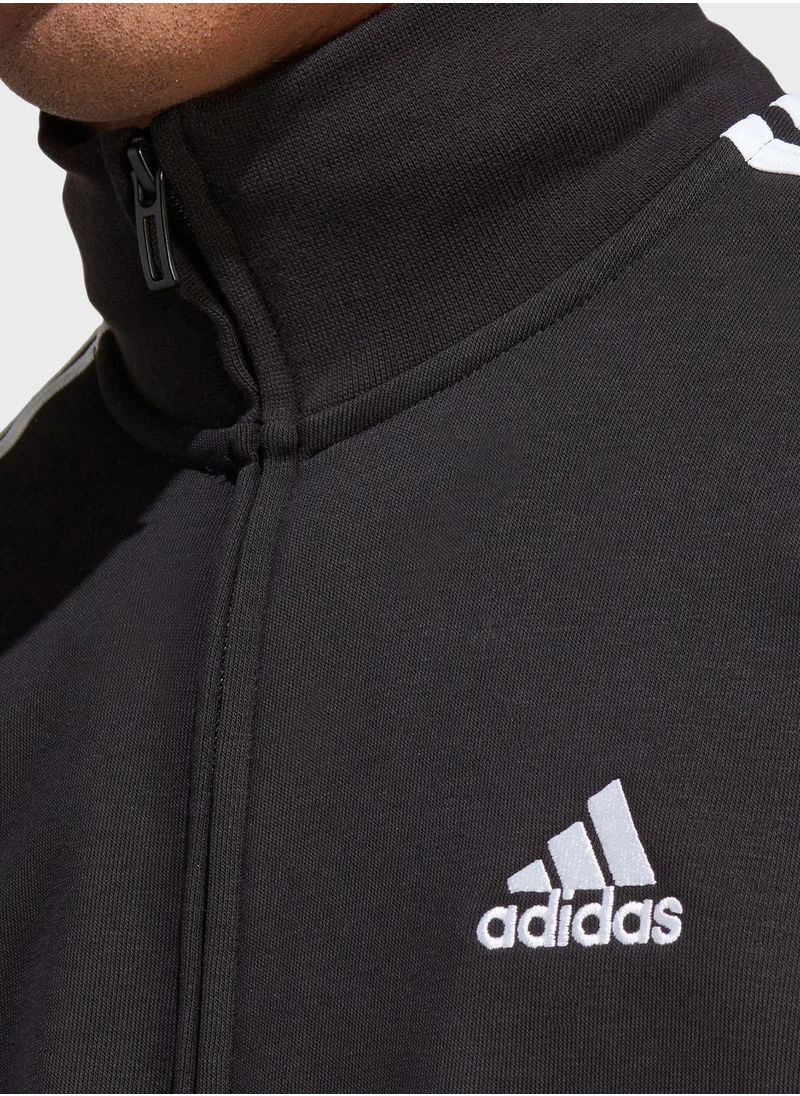 Adidas 3 Stripe French Terry Tracksuit