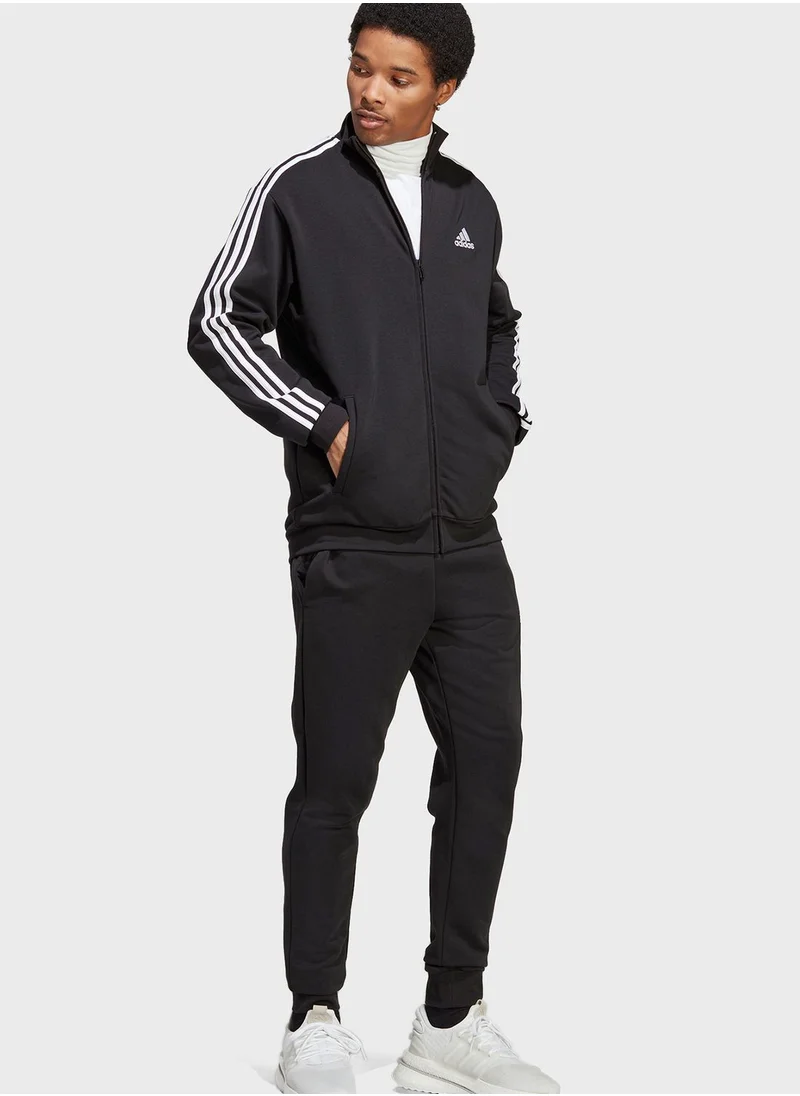 Adidas 3 Stripe French Terry Tracksuit