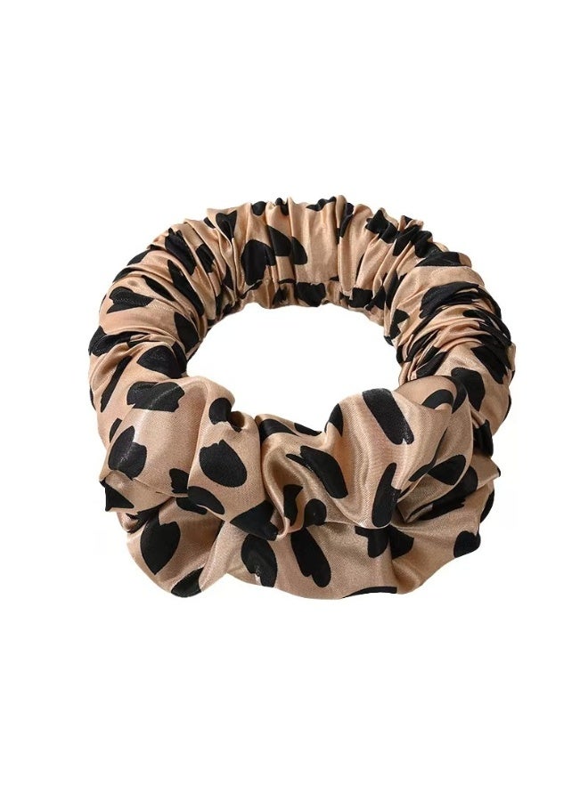 Non-perm disc hair ring wavy curly hair with brown - Image 1