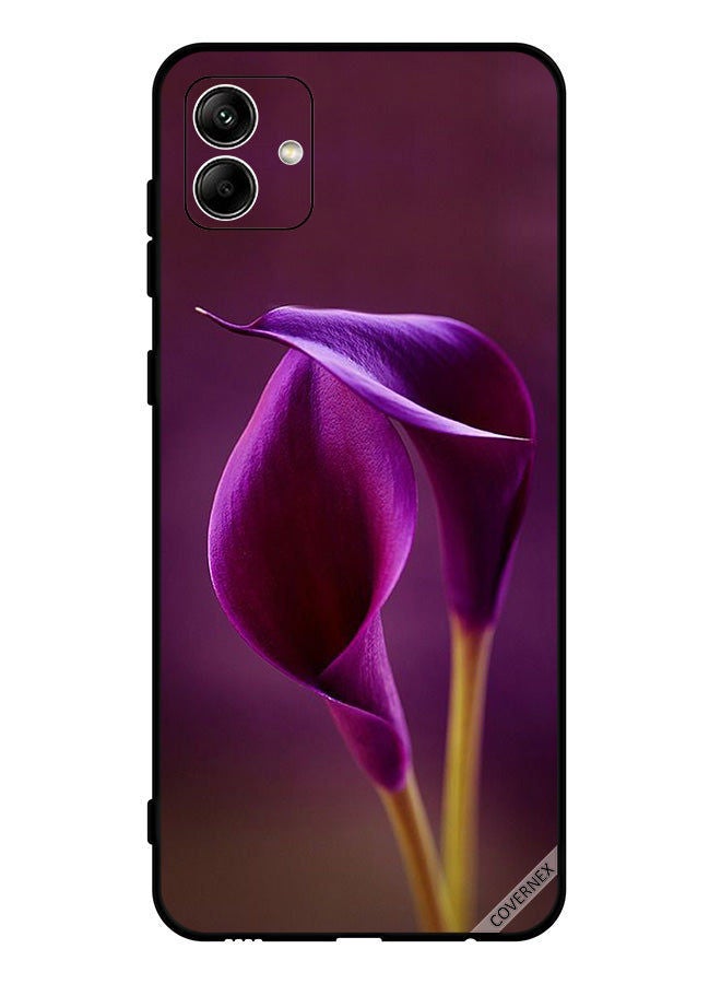 Covernex Protective Case Cover For Samsung Galaxy A04 4G Two Beautiful Flowers - Image 1