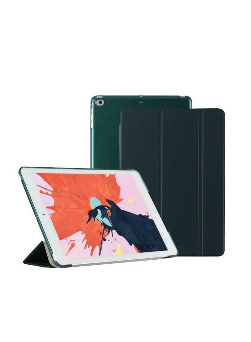 Loquat Green iPad Three Fold Intelligent Sleep Hard Shell