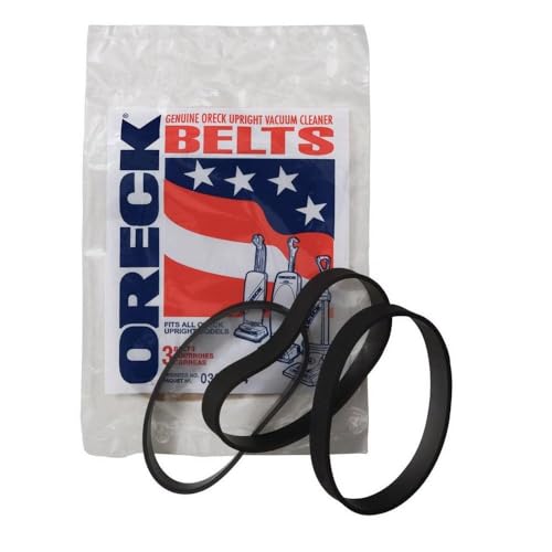 Oreck XL Series Upright Vacuum Cleaner Flat Belts 3 Pk Genuine Part # 75024-01 - Image 4