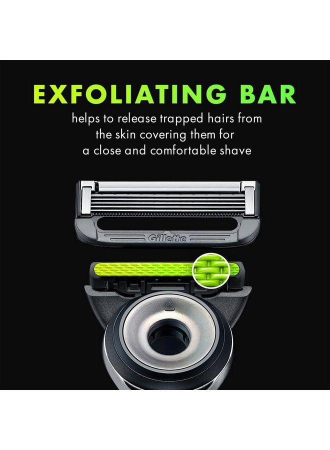 Gillette Labs Razor Blade Refills Compatible With Gillette Labs With Exfoliating Bar By Gillette And Heated Razor 9 Refills - Image 3