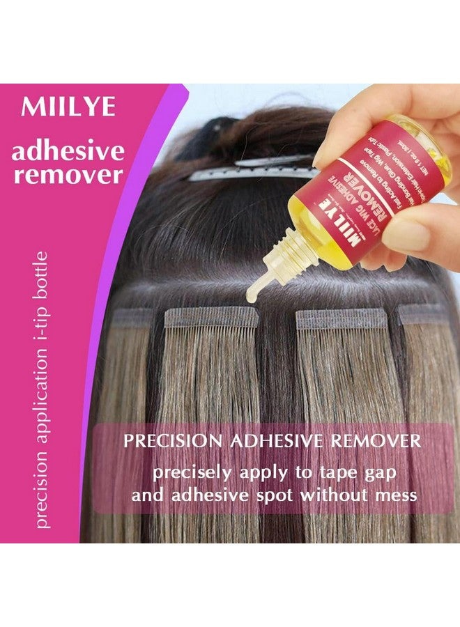 MIILYE Wig Glue and Remover For Front Lace Wig Set, Waterproof Sweat Proof Lace Front Glue Strong Hold Lace Glue For Wigs, Bond Glue for Lace Wigs, Invisible Hair Glue for Wigs Bonding Adhesive, White - Image 5