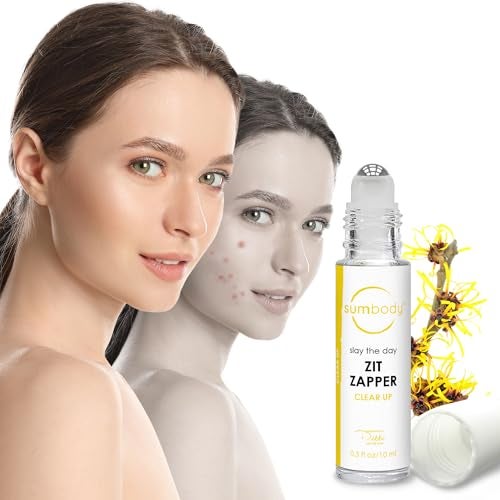 Sumbody Acne Serum for Face Zit Zapper Blemish Pimple Reducer Women Men Teens Facial Serum Acne Scars Red Spot Remover Pore Reducer RollOn Skin Care Formula Clear Skin Made in USA - Image 2