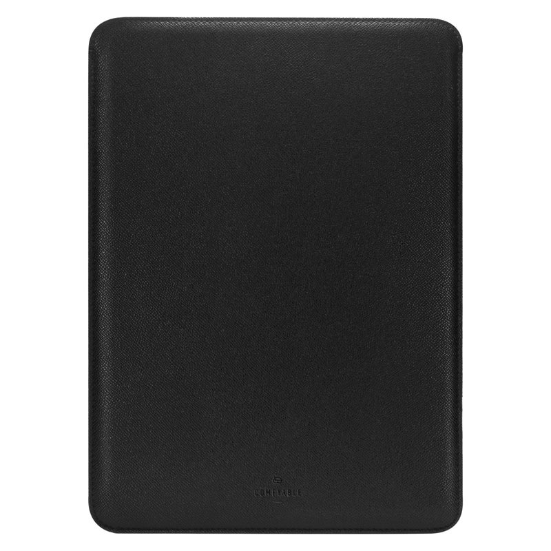 Comfyable Laptop Sleeve 14 Inch Precisely Compatible with MacBook Pro M5 M4 M3 M2 M1 Pro/Max 2025, Faux Leather Cover Case 14 in, Black - Image 1