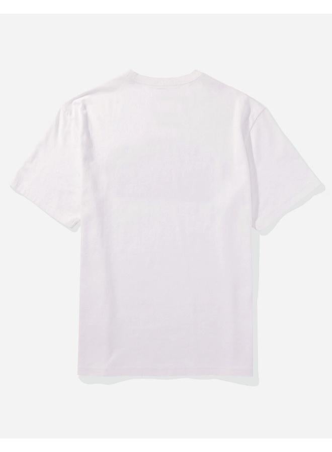 American Eagle Logo Detail Crew Neck T-Shirt - Image 2