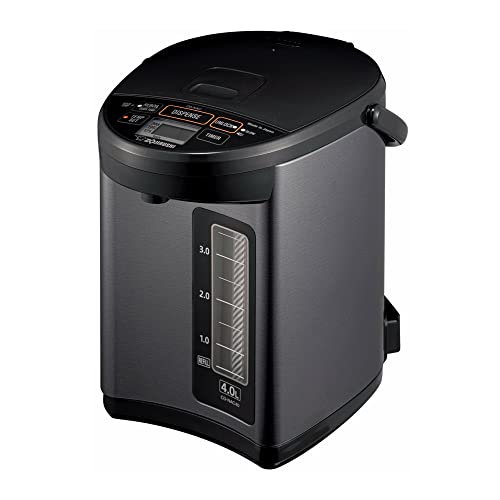 Zojirushi CD-NAC40BM Micom Water Boiler and Warmer (4-Liter, Metallic Black) - Image 1