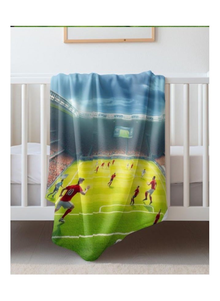 general Children's or student cartoon flannel thin blanket (warm and comfortable, suitable for sleep, games) 100cm*150cm - 949 - Image 4