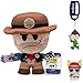 DevSeries Murder Mystery 2 Collector Bundle  Three Exclusive Virtual Item Codes with Sheriff Plush Nikilis Squooshems and Running Victor Hanger - Image 2