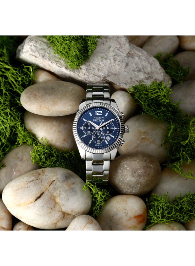 Sector Men's 41MM Blue, Sunray Dial Stainless Steel Watch - R3273676004 - Image 4
