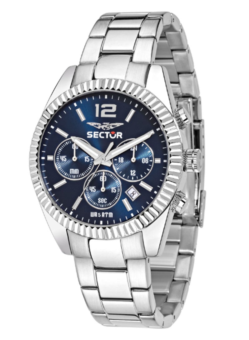 Sector Men's 41MM Blue, Sunray Dial Stainless Steel Watch - R3273676004 - Image 1