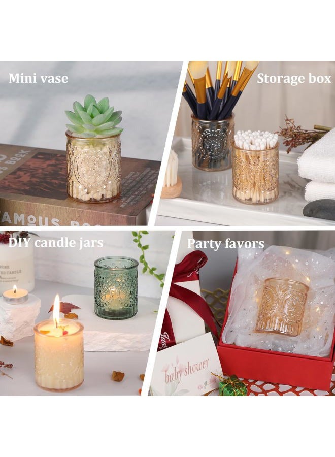 Simeitol 12pcs Gold Votive Candle Holders, Baby Shower Tealight Candle Holders for Table Centerpiece, Boho Wedding, Christmas, Home & Party Decorations - Image 3