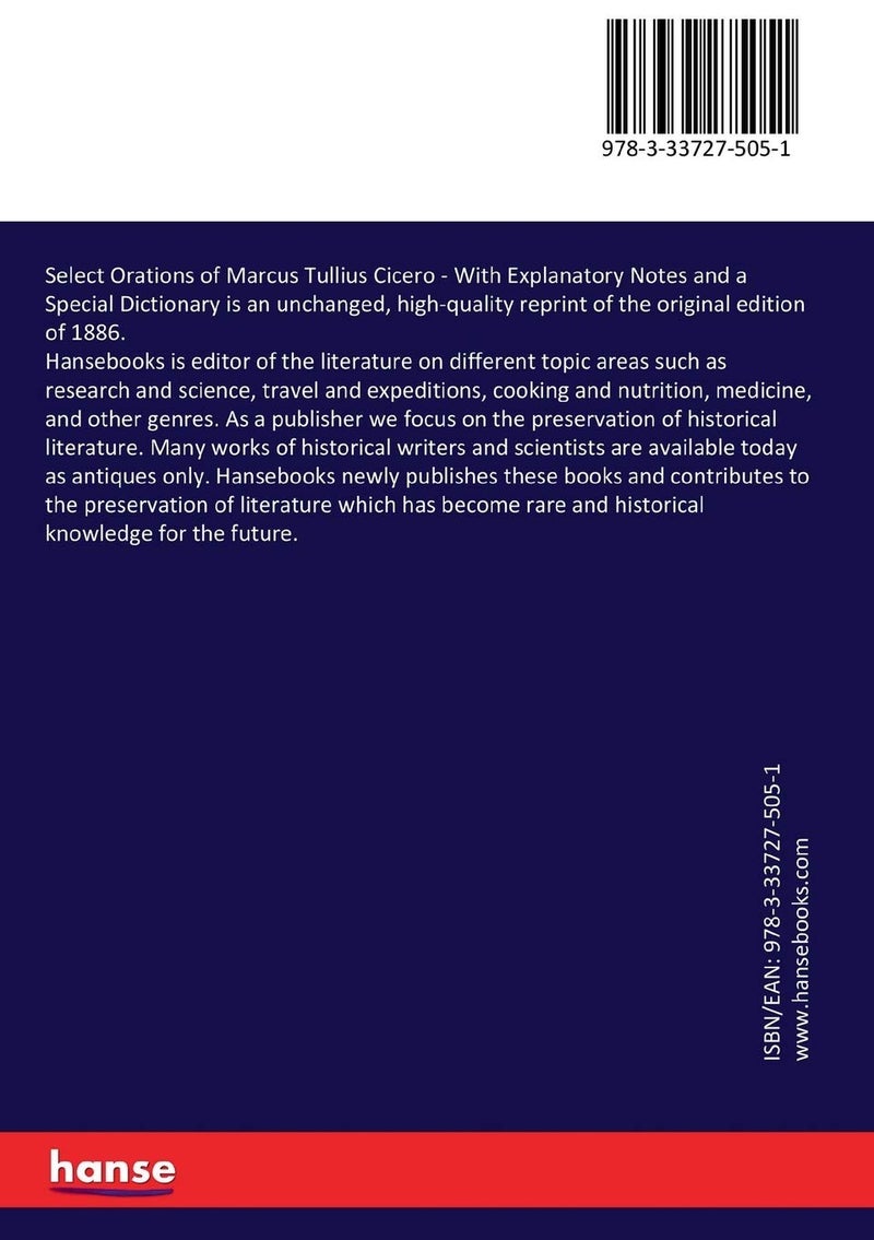 Select Orations of Marcus Tullius Cicero: With Explanatory Notes and a Special Dictionary - Image 2