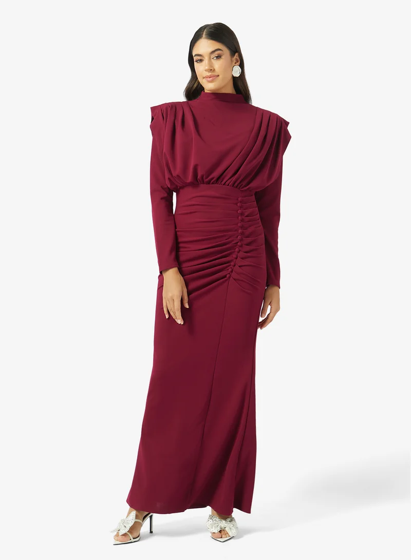 خزانة Draped Bodycon Dress