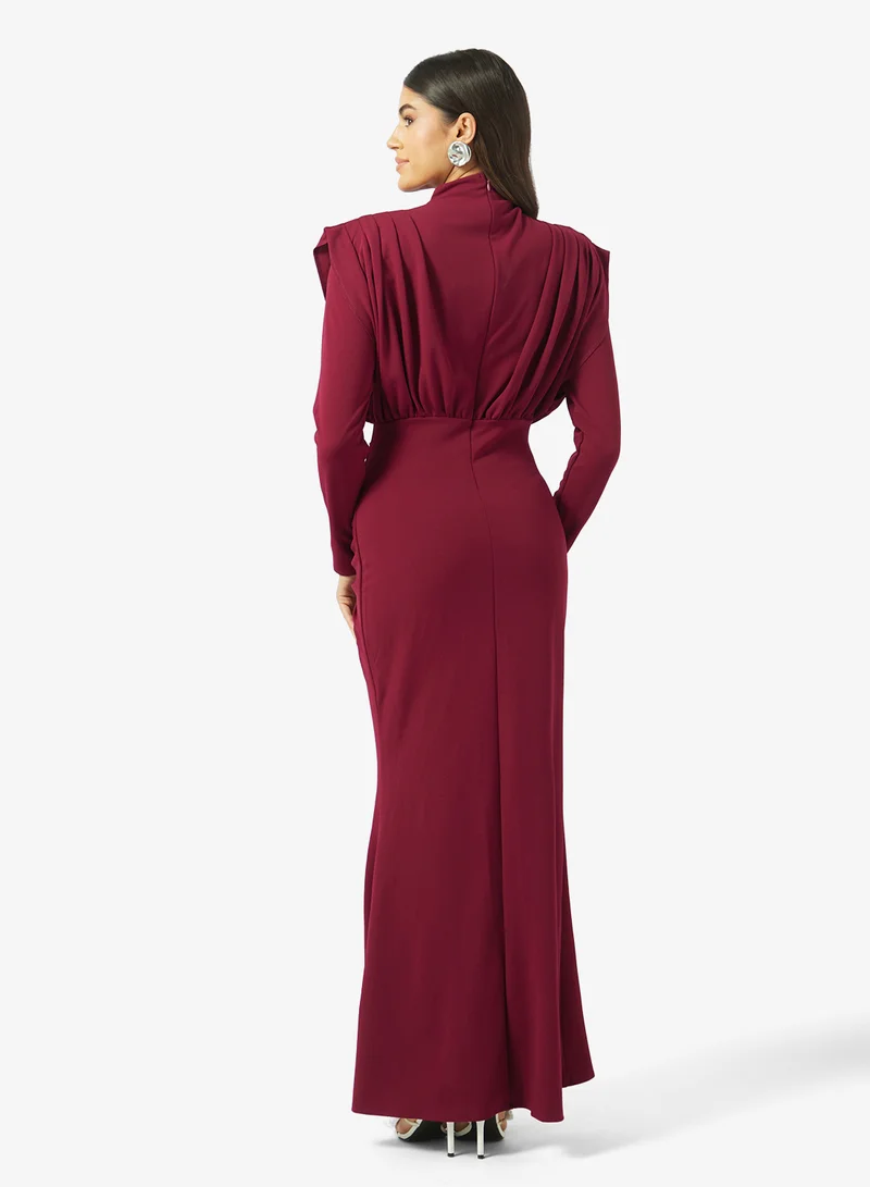 خزانة Draped Bodycon Dress