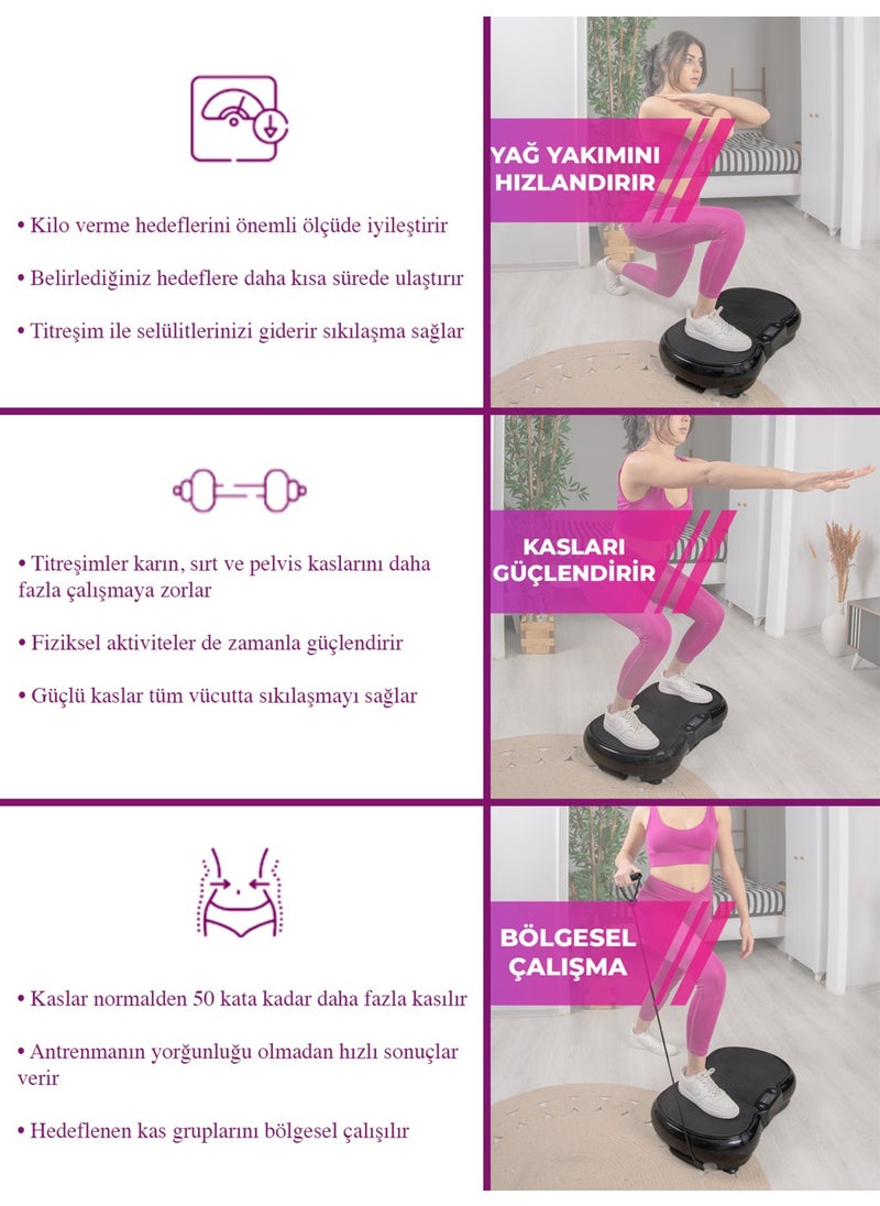 Relax Slim 2d Vibration Plate Vibrating Sports Exercise Fitness Equipment Device  - Image 5