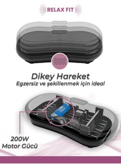 Relax Slim 2d Vibration Plate Vibrating Sports Exercise Fitness Equipment Device  - Image 2