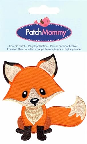 PatchMommy رقعة PatchMommy على شكل ثعلب، ملصق قابل للكي/الخياطة - رقع للأطفال - Image 3