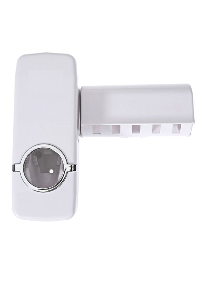 Automatic Toothpaste Dispenser And Toothbrush Holder White 155x60x60cm - Image 2
