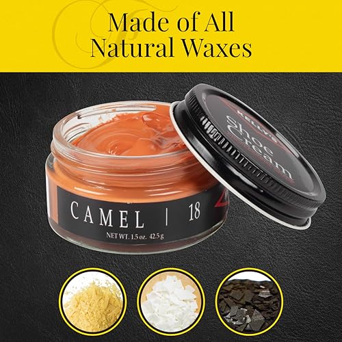 KELLYS Kelly's Camel Shoe Polish 1.5 oz - Professional Leather Shoe Cream - Image 3