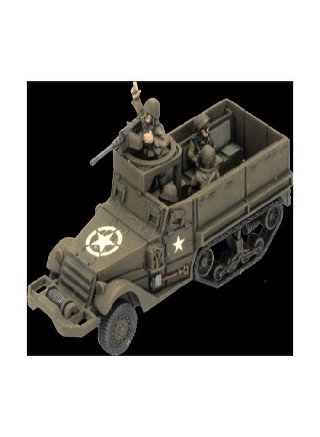 Flames of War American M3 Halftrack Transports (Late War, UBX76) - Image 2