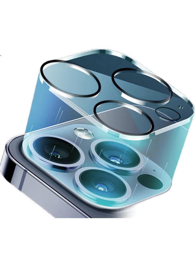 Koolife Full Coverage Lens Protector For Apple Iphone 15 Plus, Rear Camera Protection Film, High-Definition Wear-Resistant Anti-Scratch Tempered Glass Lens Film - Image 3