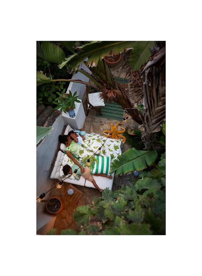 Zaboon Backrest For Modular Sofa, Outdoor, Light Brown Stained, 60X56 Cm - Image 5