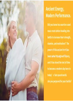 LINE ONE Maca Extra Strength 1500Mg Dietary Supplement Help to Support Healthy for Men 120 Capsules  - Image 3