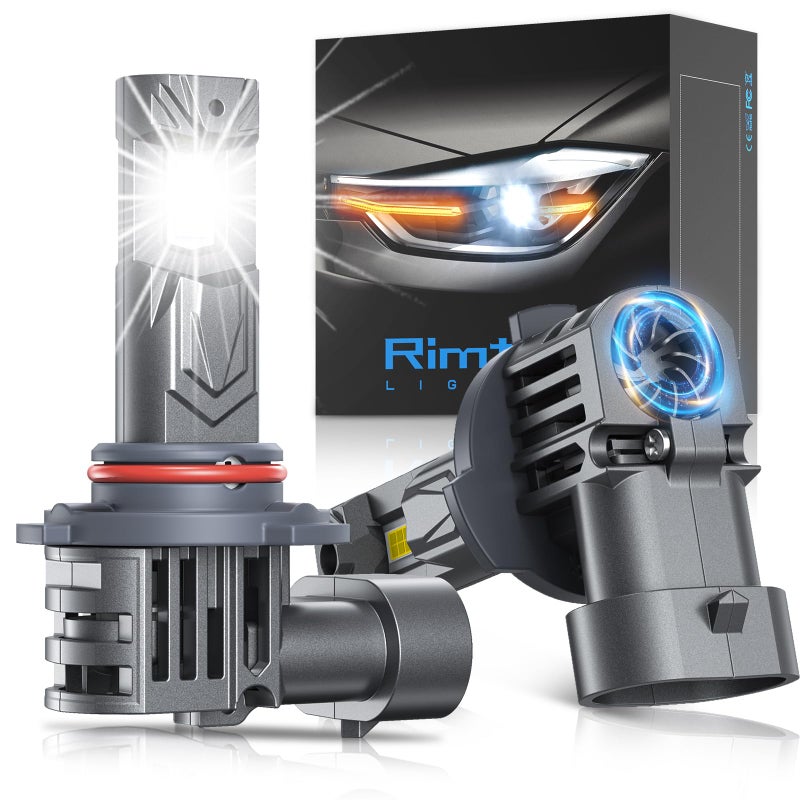 rimthin 9005HB3 Bulbs HB3 Fog Lights 6000K Cool White Pack of 2