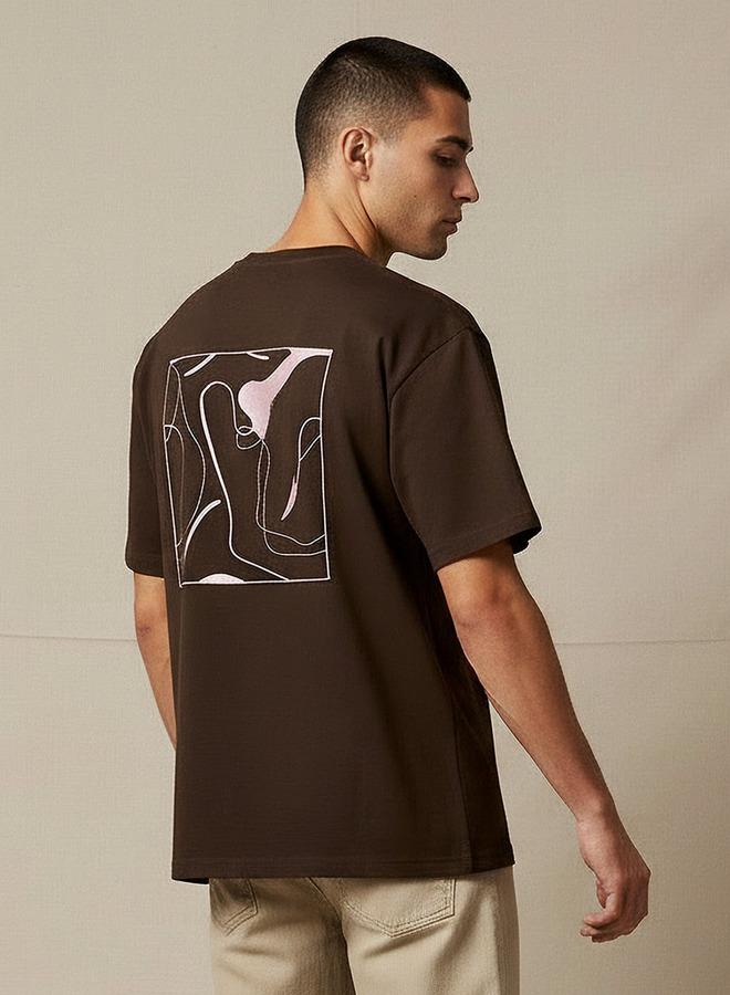 لي كوبر تي شيرت رجالي لي كوبر برقبة دائرية وأكمام قصيرة بطبعة - Image 3