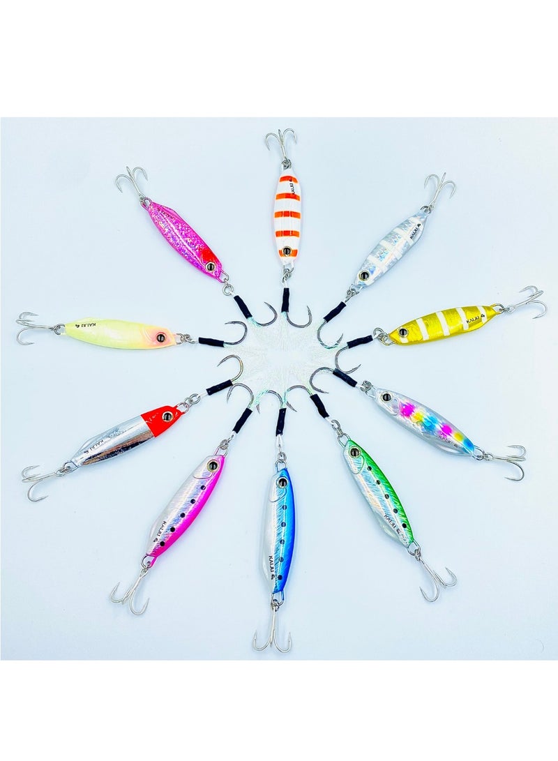 أوكورا أوزان أوكورا كايجو بينك ليدي 40 جرام، خطاف BKK حاد جدًا، 10 ألوان ساحرة - معدات خفيفة الوزن لمغامرات الصيد الملحمية - Image 3