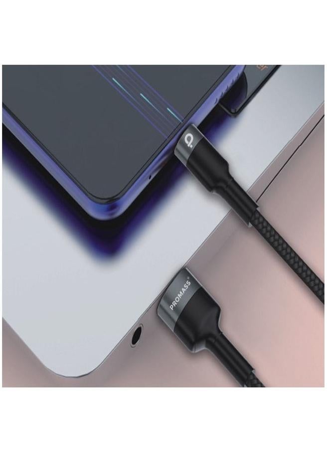 Promass Original Micro-Type Charging And Data Cable, Supports Fast Charging, 1 Meter Long, Black - Image 2