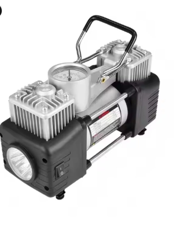 camel Tyre Inflator Heavy Duty Dual Cylinder Car Air Compressor 2 PISTONS 85Ltr, 150 PSI - Image 3
