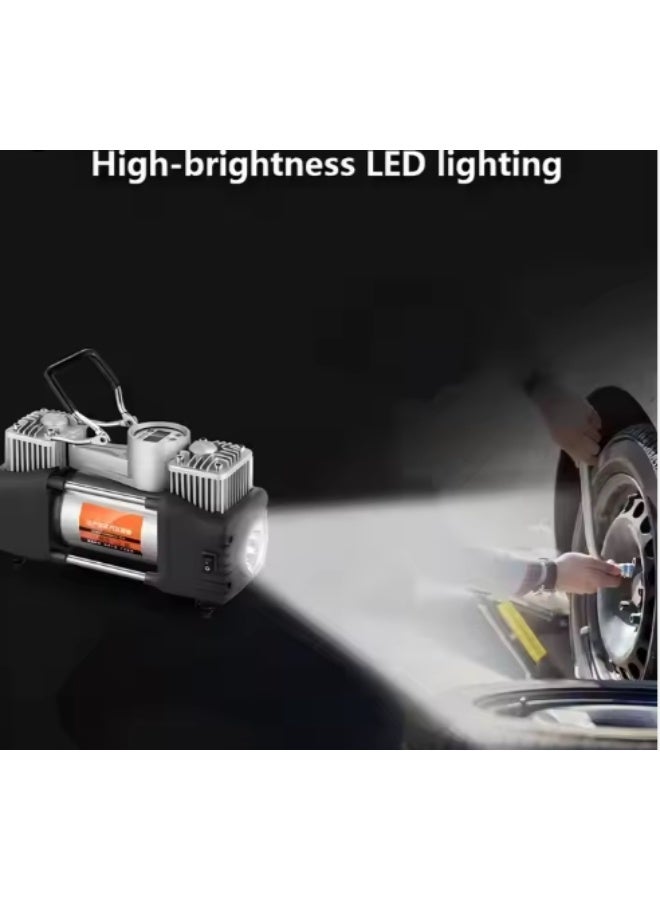 camel Tyre Inflator Heavy Duty Dual Cylinder Car Air Compressor 2 PISTONS 85Ltr, 150 PSI - Image 4