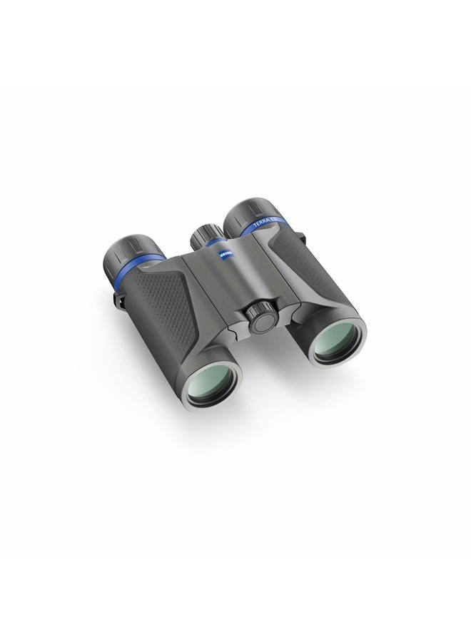 Zeiss مناظير زيس تيرا ED جيب 8x25 مدمجة، مقاومة للماء، وسريعة التركيز مع زجاج مطلي للحصول على وضوح مثالي في جميع ظروف الطقس لمشاهدة الطيور، الصيد، السياحة، رمادي - Image 4