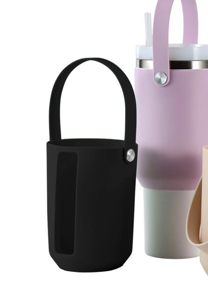 Cup Protective Sleeve Water Bottle Holder with Portable Handle Water Bottle Carrier Bag Sleeve Accessories for Stanley 40oz  - Image 3