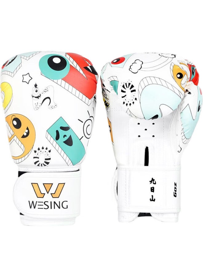 Nine Day Mountain Nine Mountain Boxing Gloves Children'S Boxing Gloves Youth Students Sanda Fighting Fitness Training Equipment Sandbag 6Oz - Image 1