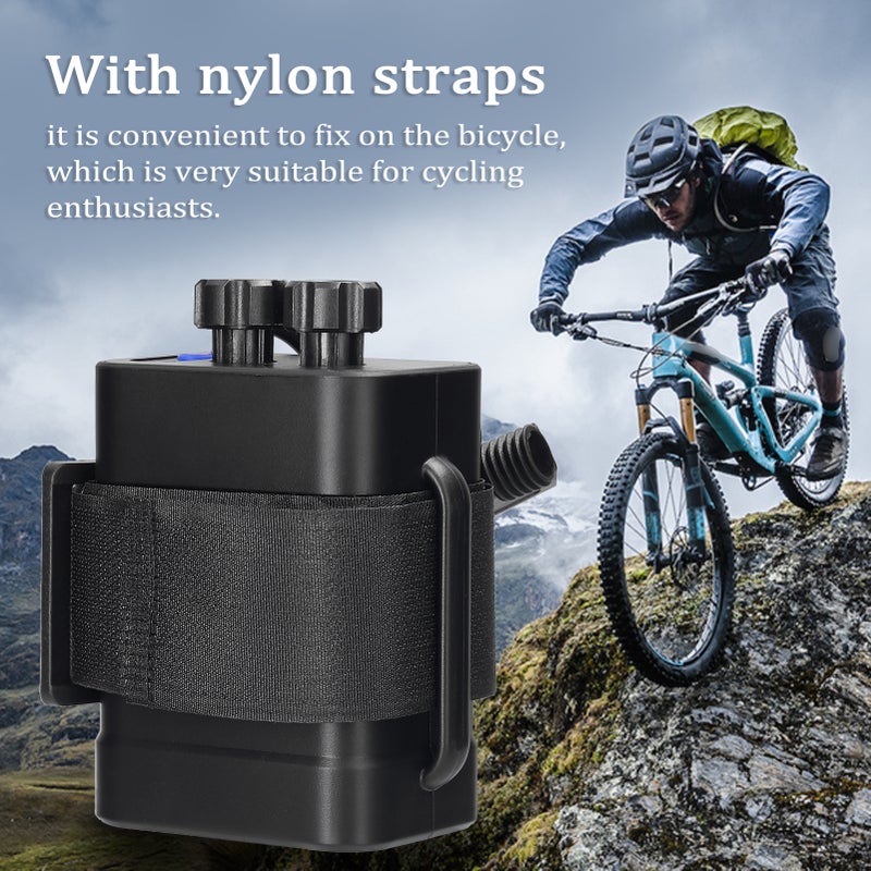 8.4V Battery Mobile Power 4 x 18650 Waterproof Battery Pack Case with DC and USB Interface Strap for Bike Light Headlamp Mobile Phone - Image 5