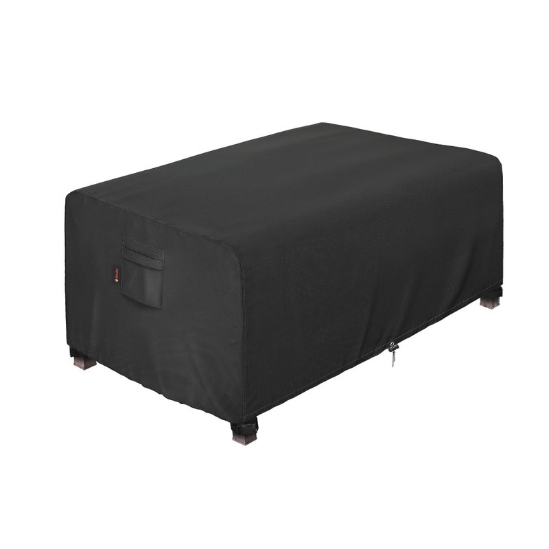 iBirdie Rectangular Gas Fire Pit Table Cover 54 x 28 inch Outdoor Waterproof and Weatherproof Heavy Duty 600D Patio Furniture Coffee Table Fireplaces Covers - Image 2