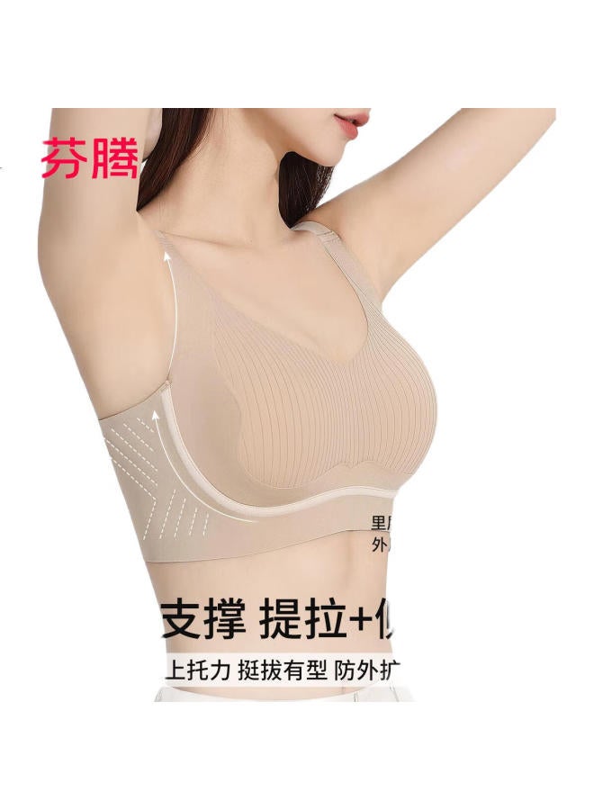 Fenton Women'S Bra, Soft Support, Seamless, Wireless, Minimizes Large Lifts And Pushes Up, Prevents Sagging, Collects Side Brassiere - Image 3