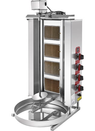 REMTA Tube Doner Kebab Machine 4 Radians Top Motor Ce Belge 