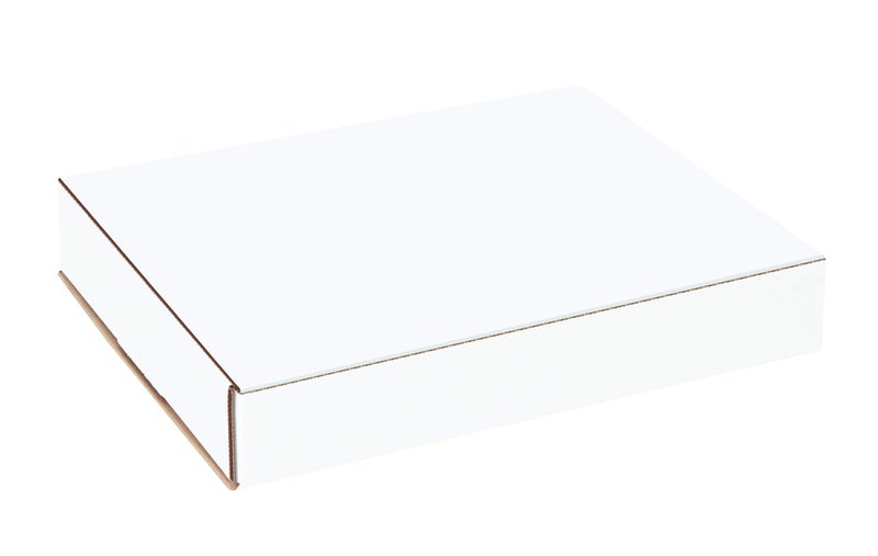 Aviditi White Corrugated Cardboard Mailing Boxes, 6 x 2 1/2 x 1 Inches, Pack of 50, Crush-Proof, for Shipping, Mailing and Storing, oyster white (MRX1L) - Image 5