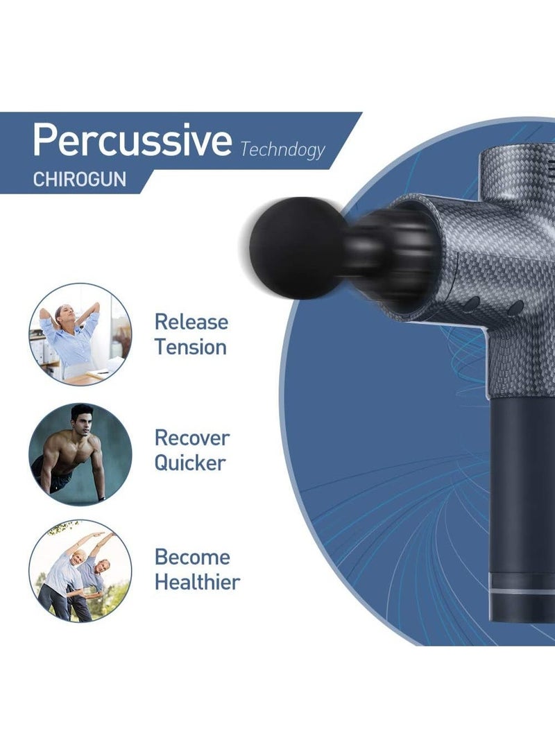 Professional pulse massage gun for muscle relief and deep relaxation - Image 2
