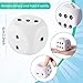 Zomiboo 2 Pcs 23 Large Foam Dice for Classroom Jumbo 6 Sided Giant Dice Casino Party Decoration Squeeze Anxiety Stress Relieve Toy Gifts for Valentines Day Adults Kids Board Game Green White - Image 4