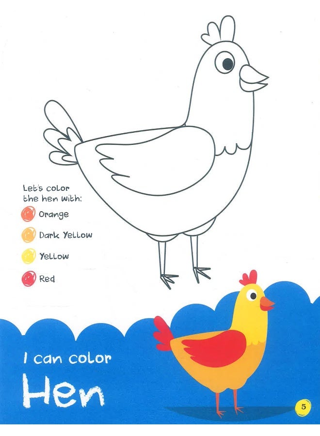 I Can Color: Animals And Birds  - Image 5
