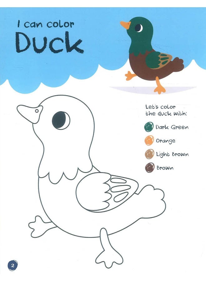 I Can Color: Animals And Birds  - Image 3