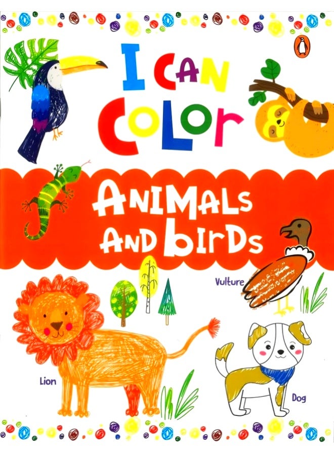 I Can Color: Animals And Birds  - Image 1