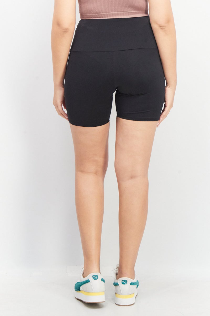 Onzie Women Plain Pull On Basic Shorts, Black - Image 2