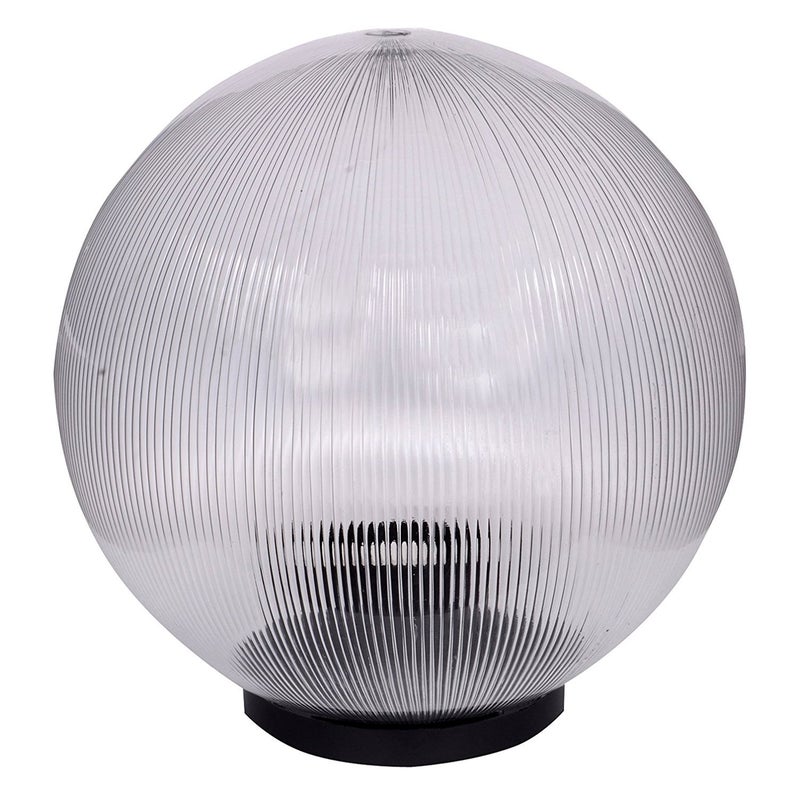 Weldecor 10-Inch Polycarbonate Garden, Pillar, and Gate Light with Lined Transparent Design - Image 5